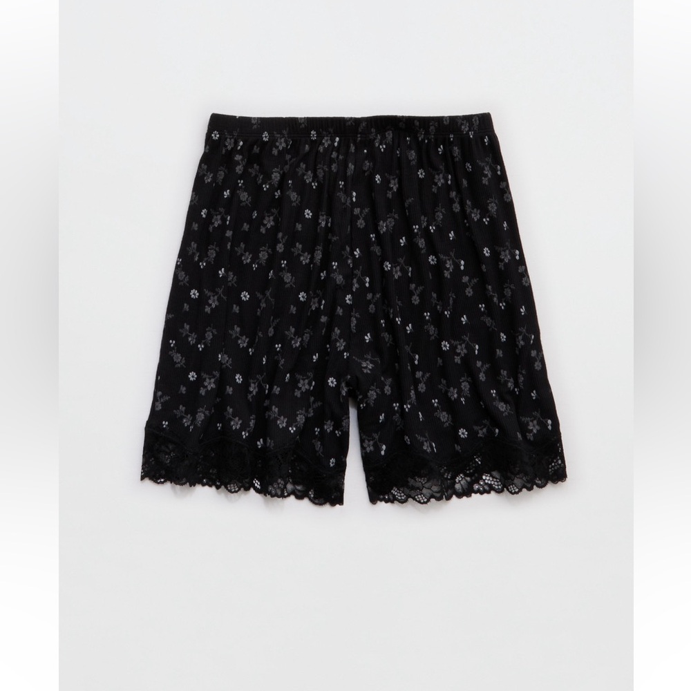 Aerie Soft Rib Lace Boxer - Picture 4 of 5